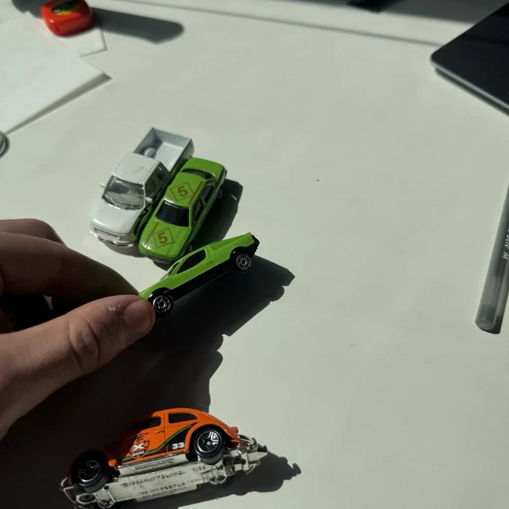Hot Wheels Volkswagen Beetle Mixed Die Cast Toy Car Lot 4 Loose
